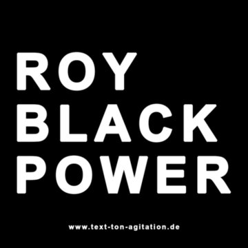 Sticker Roy Black Power